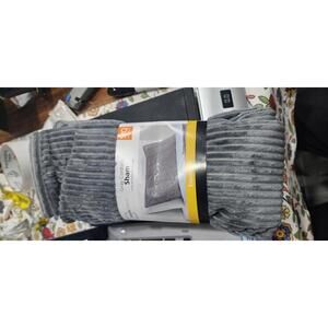 Mainstays Gray Corduroy Sham - Soft and Stylish Pillow Cover